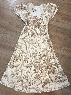 TUCKNUCK x Studio McGee Cotton Linen Lily Dress NWT Size Medium
